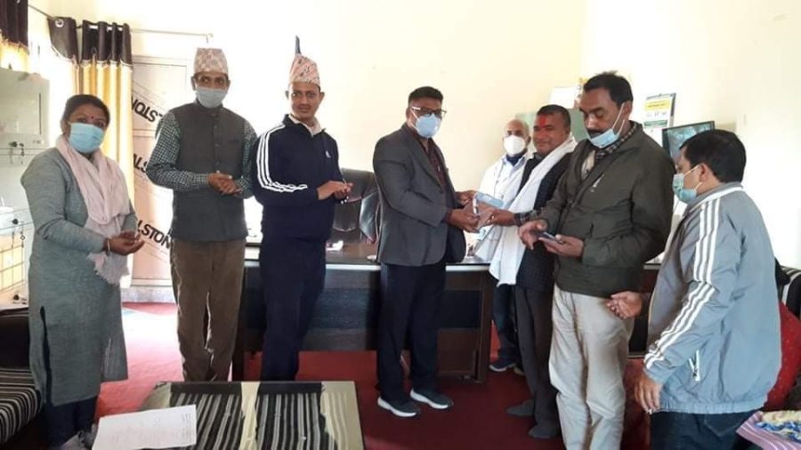 गोबरहिया प्रहरी चौकी इन्चार्ज रायमाझीकाे बिदाइ