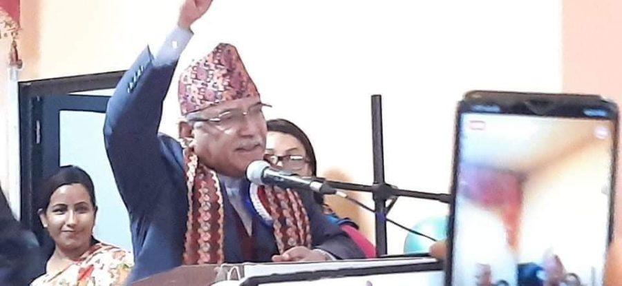 शान्तिपूर्ण आन्दोलनका लागि दलित समुदाय तयार रहनुस् : प्रचण्ड