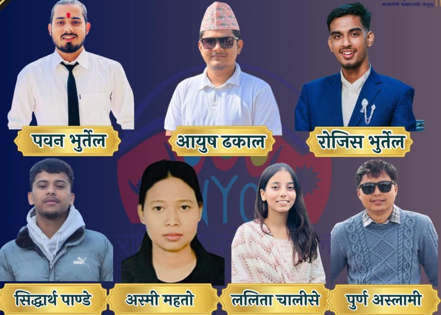 नेपालका सात युवा भारतको हेरिटेज युथ फेस्टमा सहभागी हुदै
